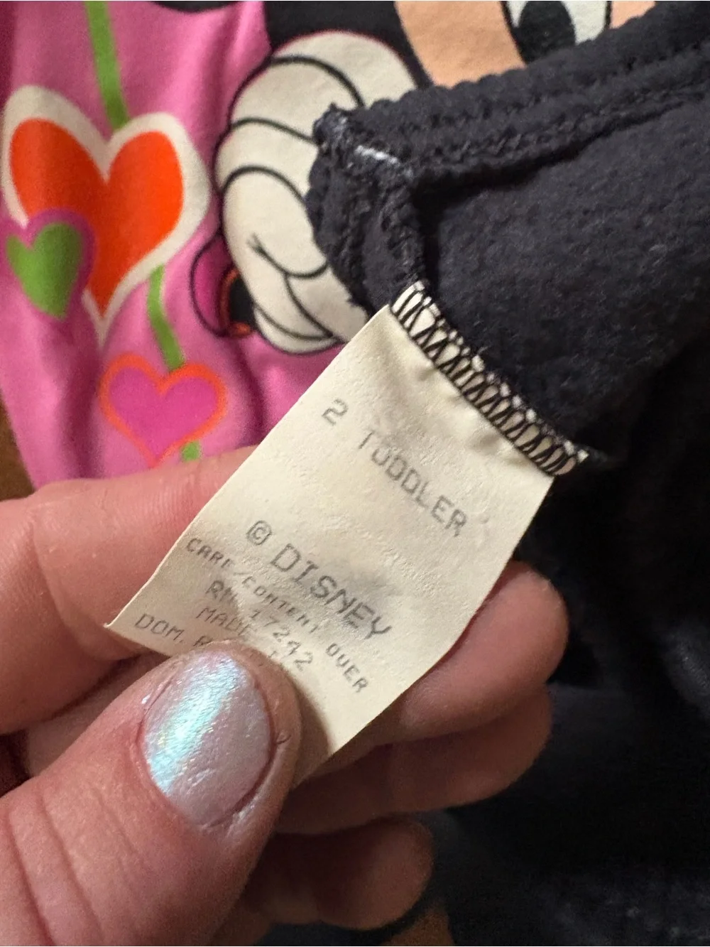 Vintage Minnie Mouse outfit from the 90s 2t